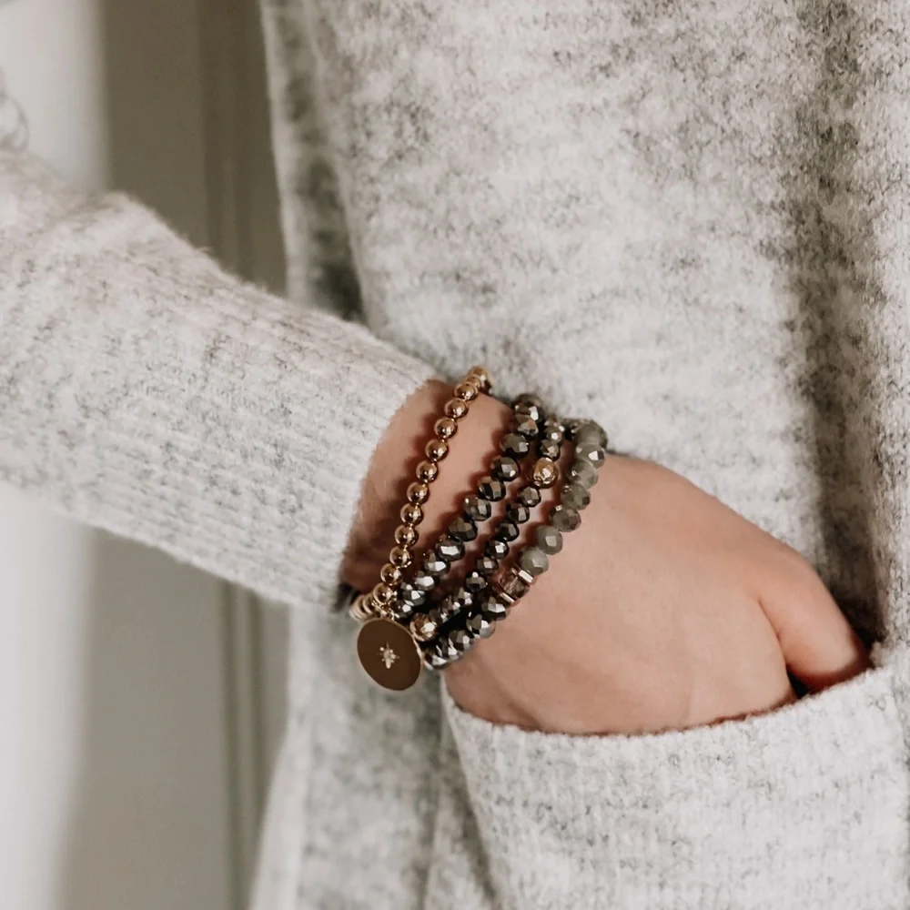This beautiful bracelet stack will go with everything in your closet! - Picture 2 of 3